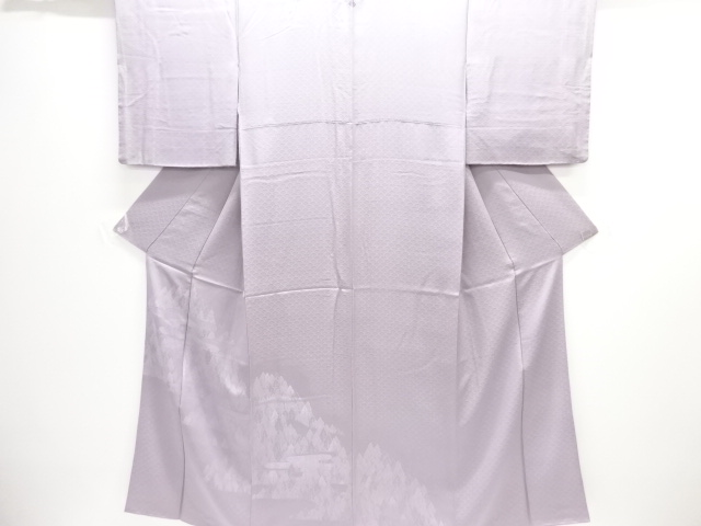 JAPANESE KIMONO / TSUKESAGE IROMUJI / WOVEN TREES